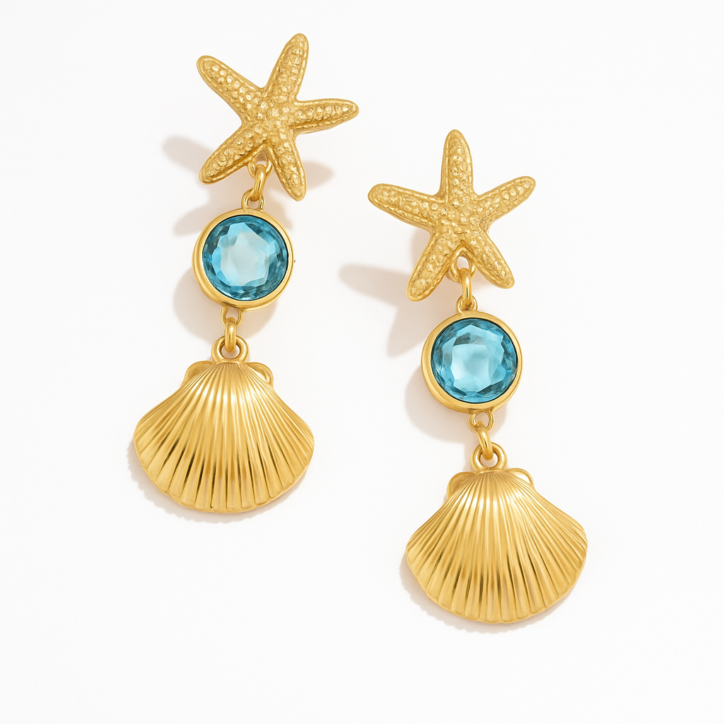 Blue Jewell Starfish Collection