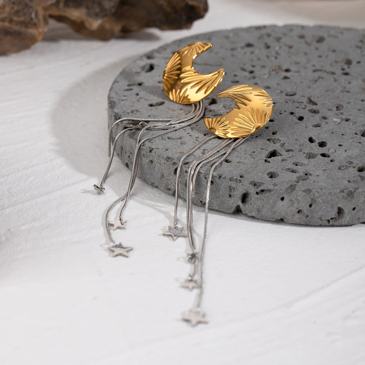 Moonlight Star Earrings