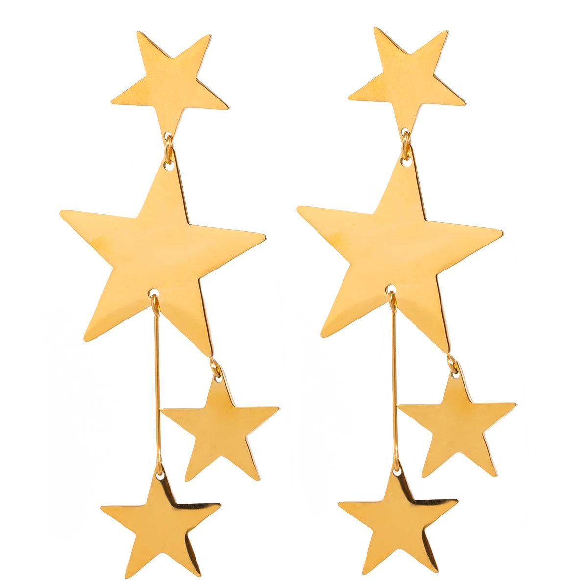 Star Tassel Earrings