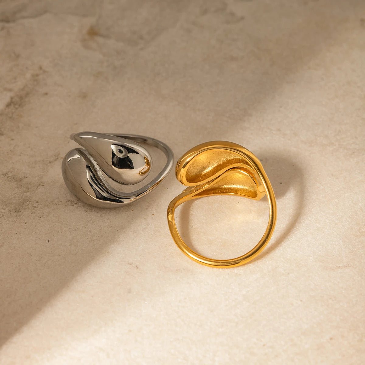 Unique Water Drop Ring