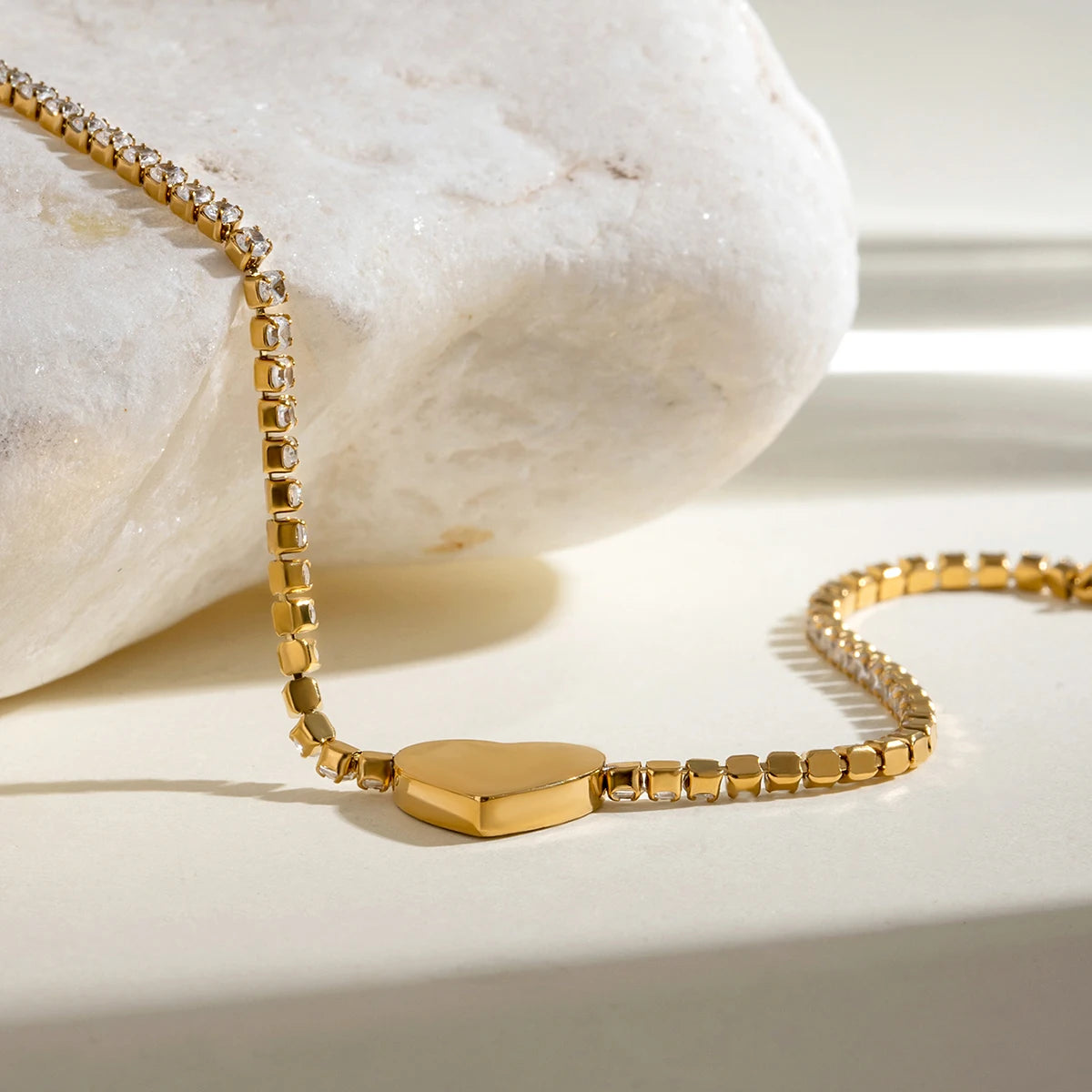 Heart Claw Chain Bracelet