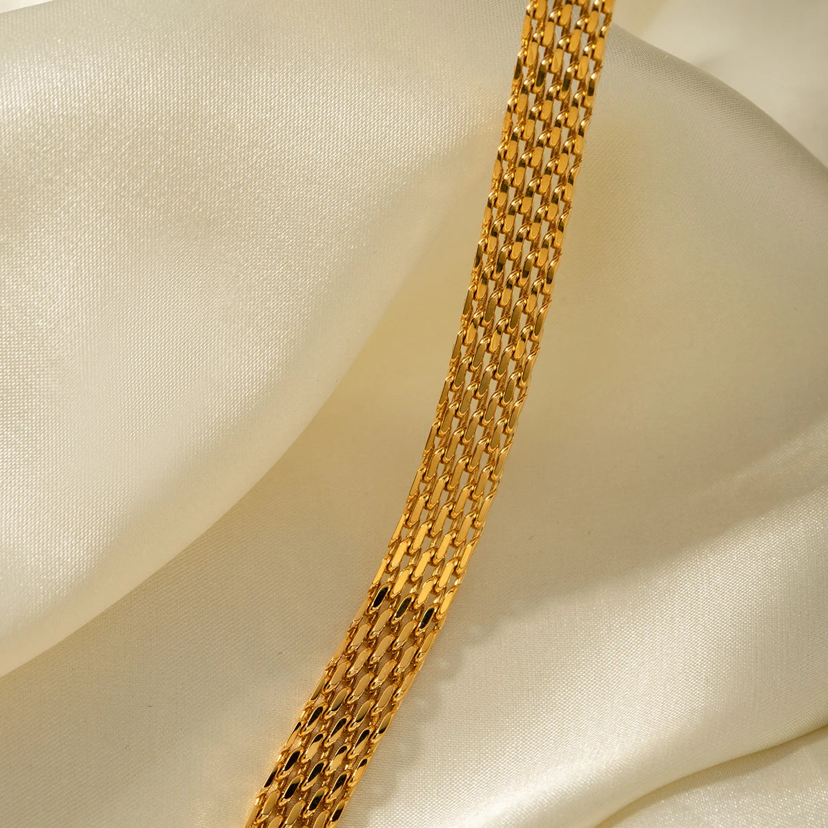 Gold Rope Chain Bracelet