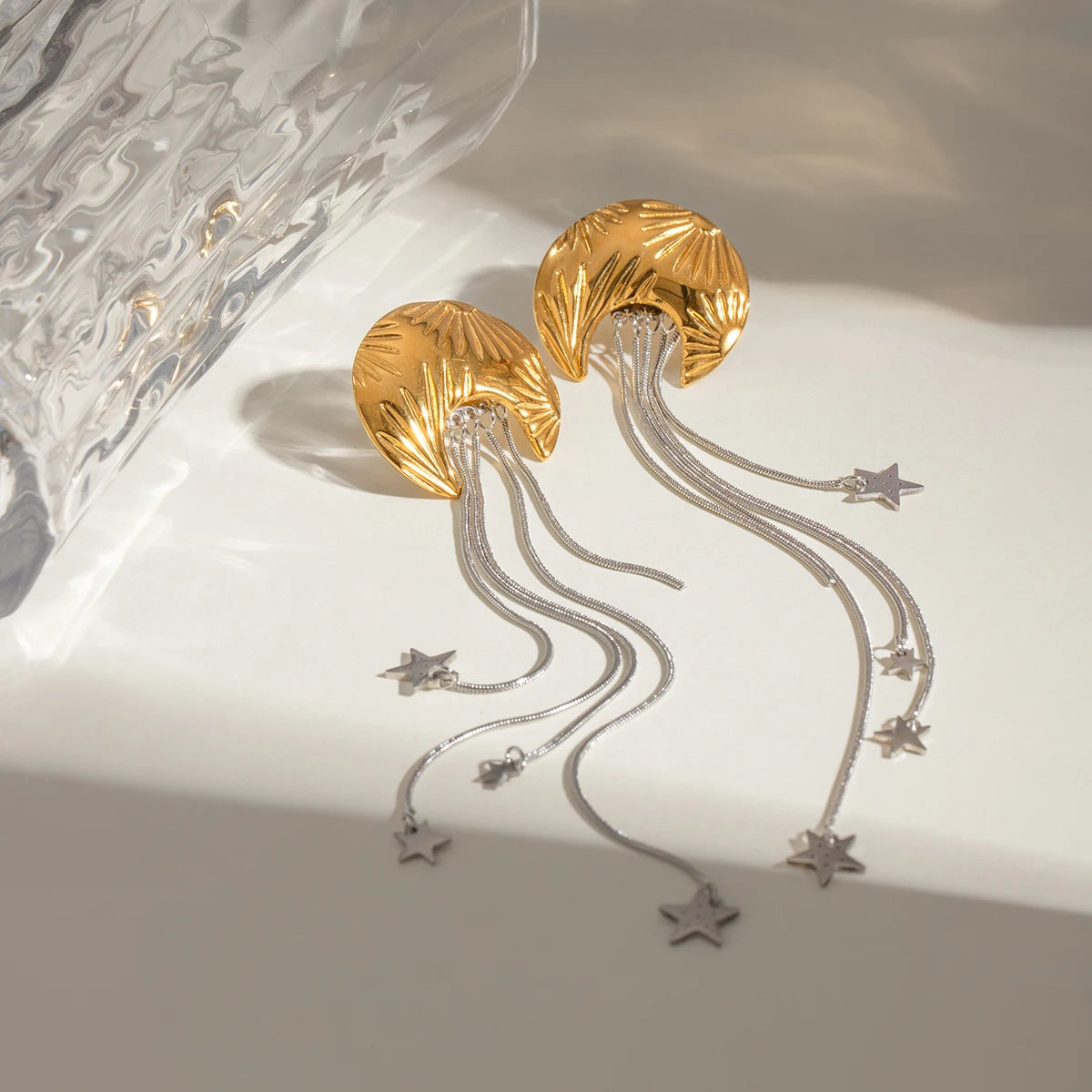 Moonlight Star Earrings