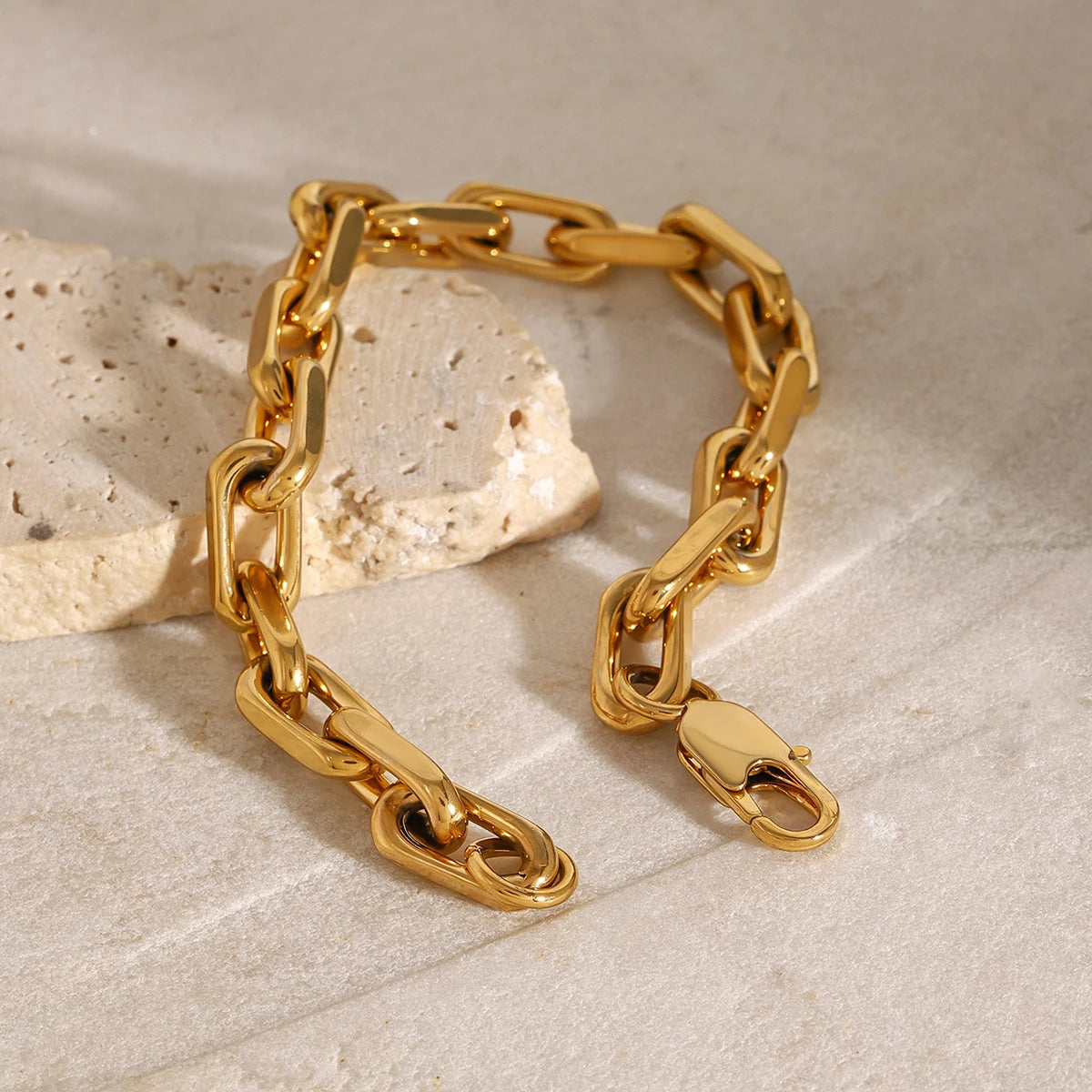 Paper Clip Chain Bracelet
