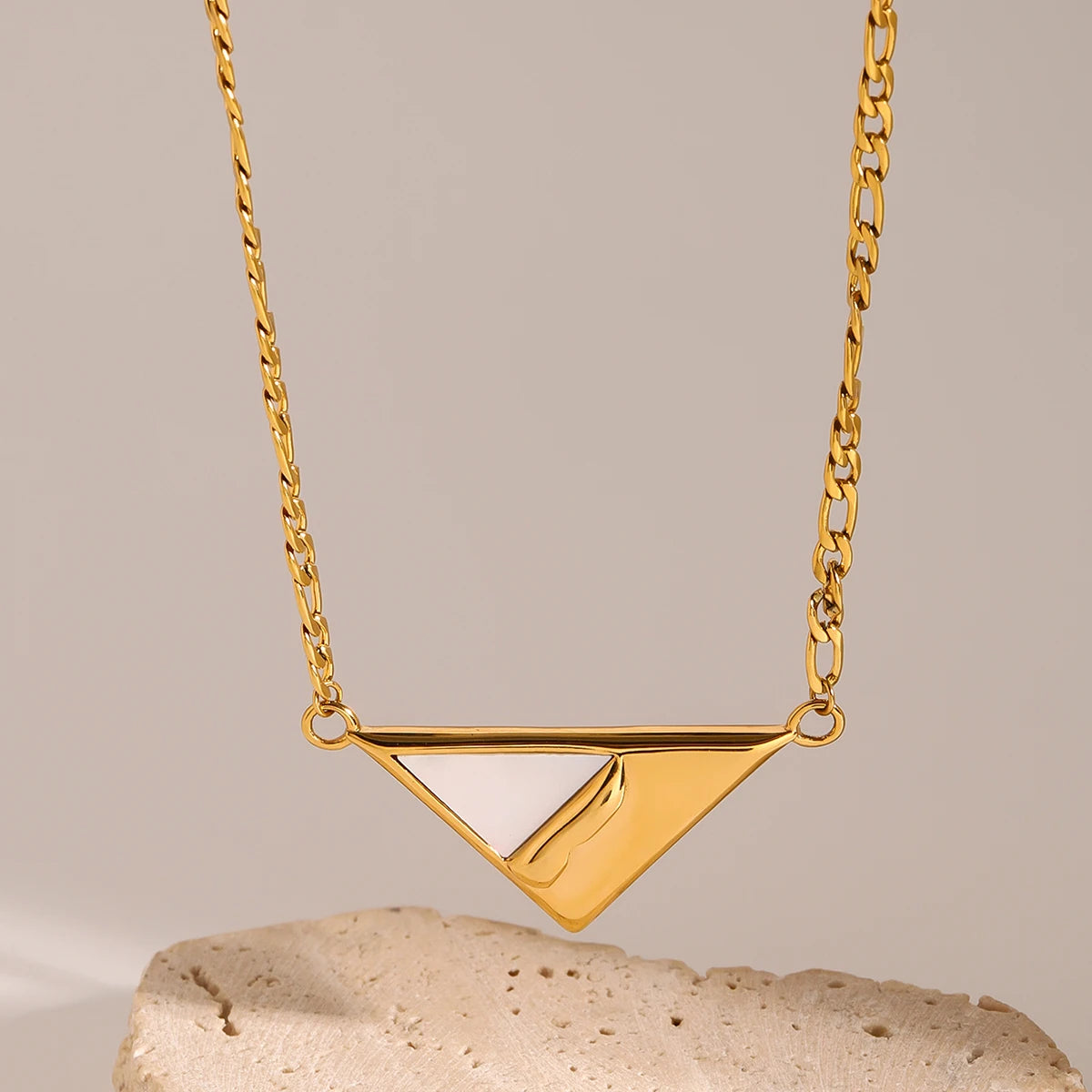 Triangular Notch Necklace