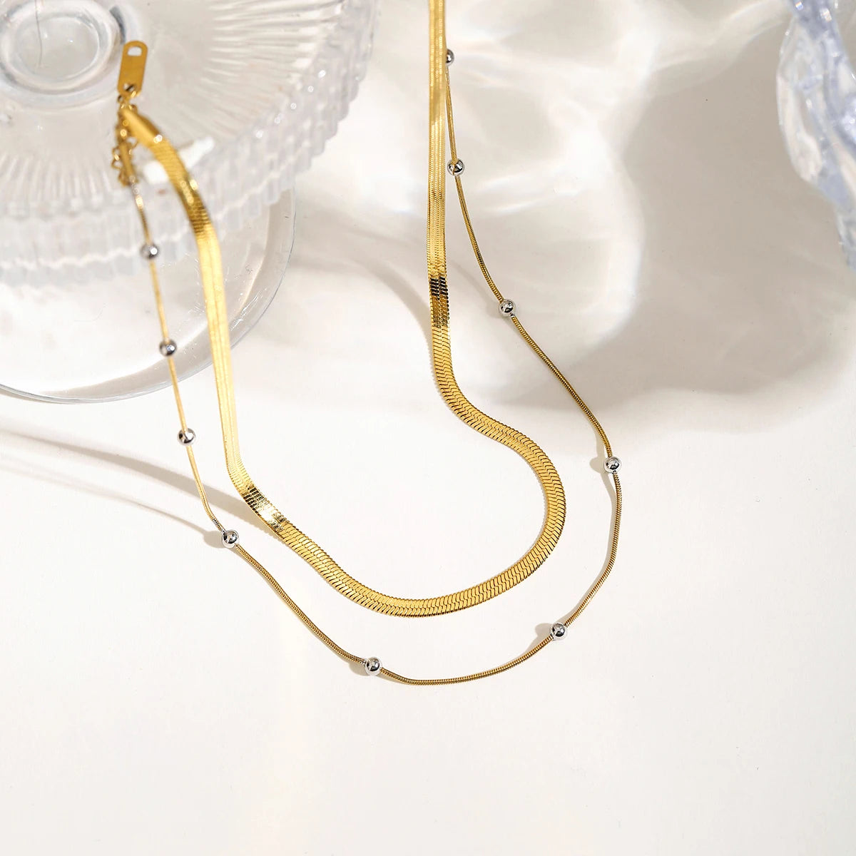 Double-layer Chain Necklace