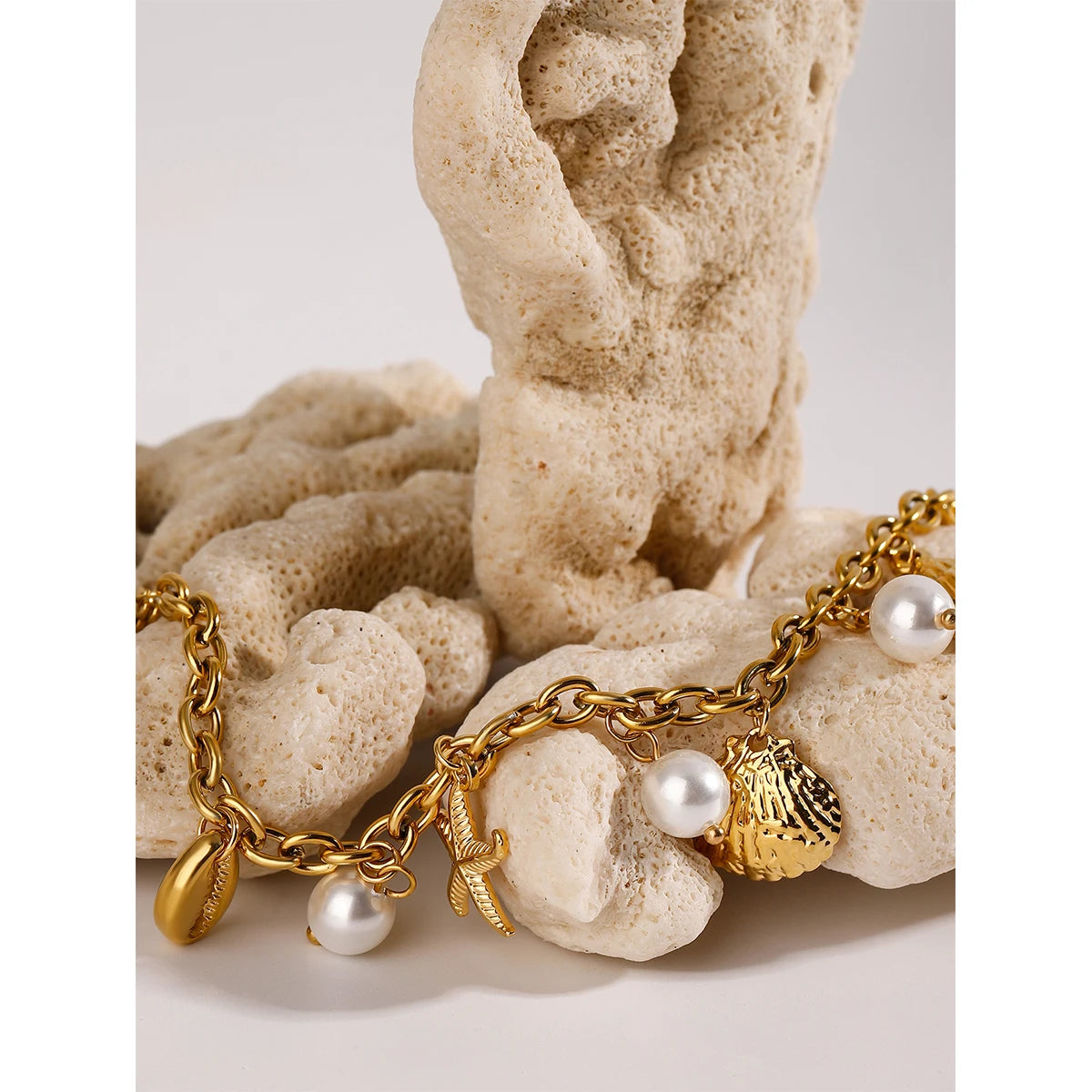 Starfish Charm Bracelet