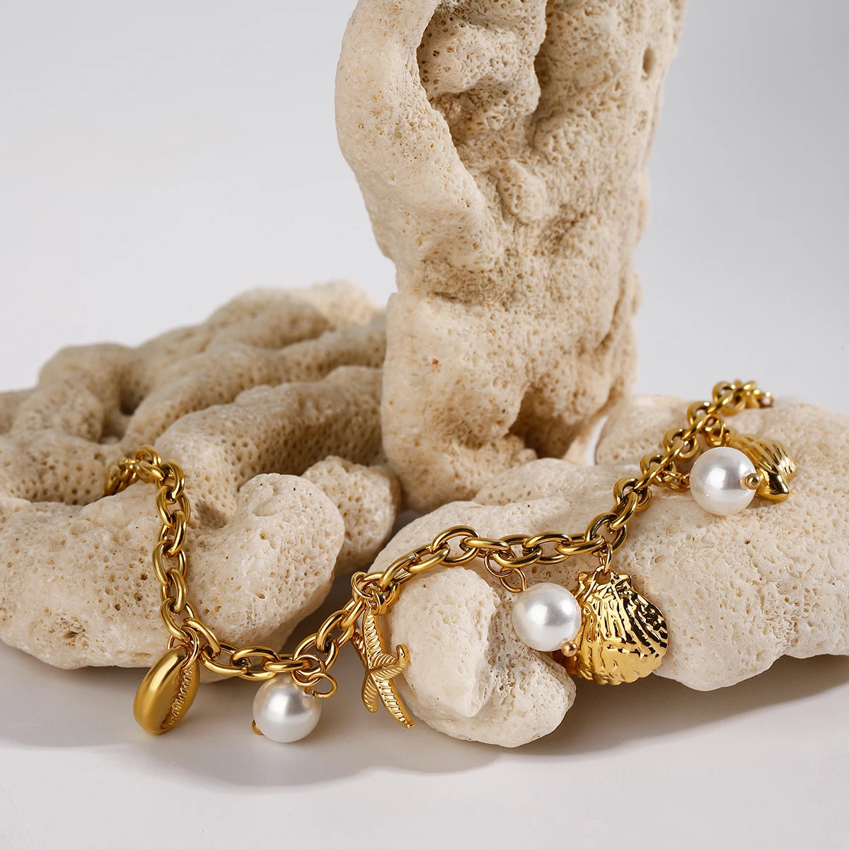 Starfish Charm Bracelet