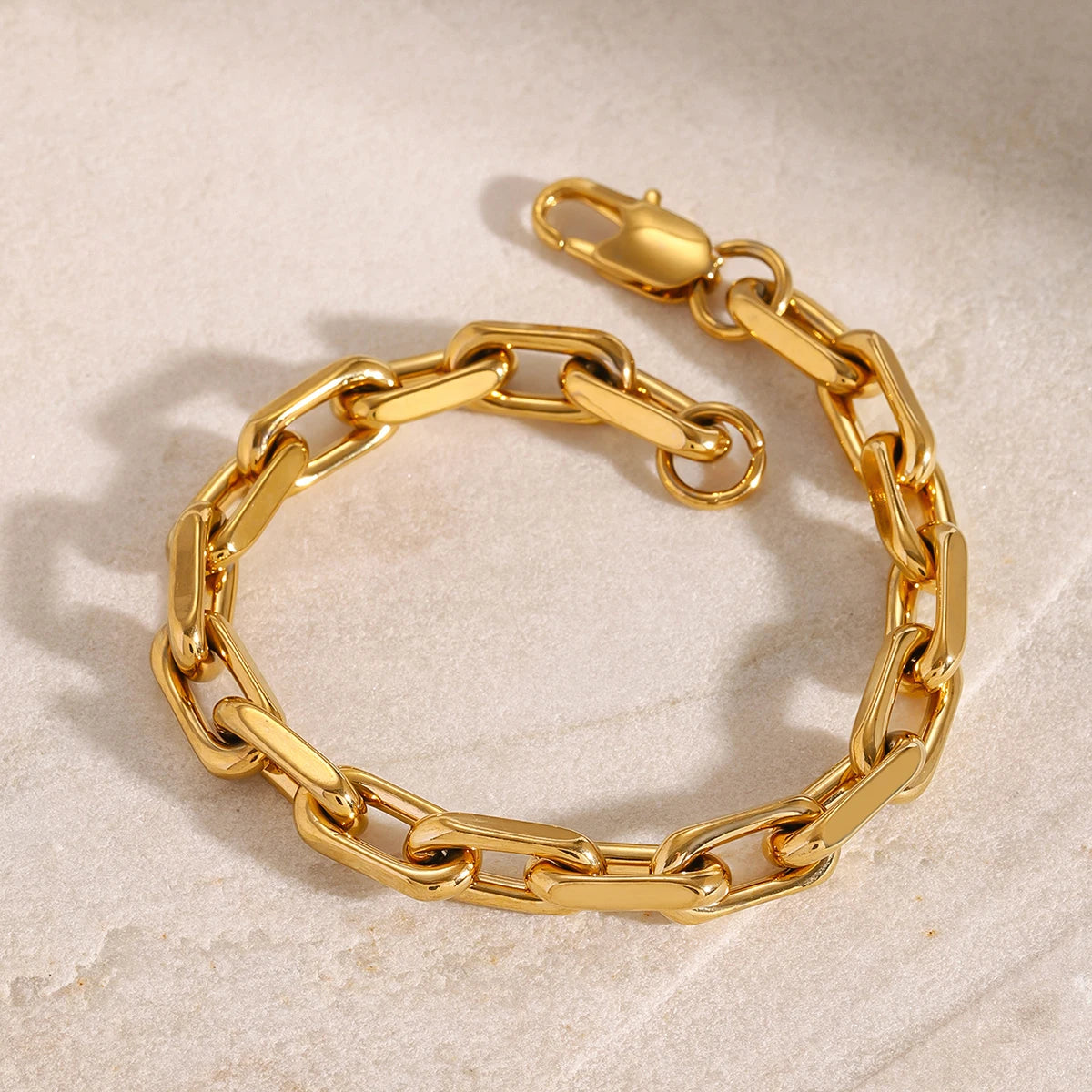 Paper Clip Chain Bracelet