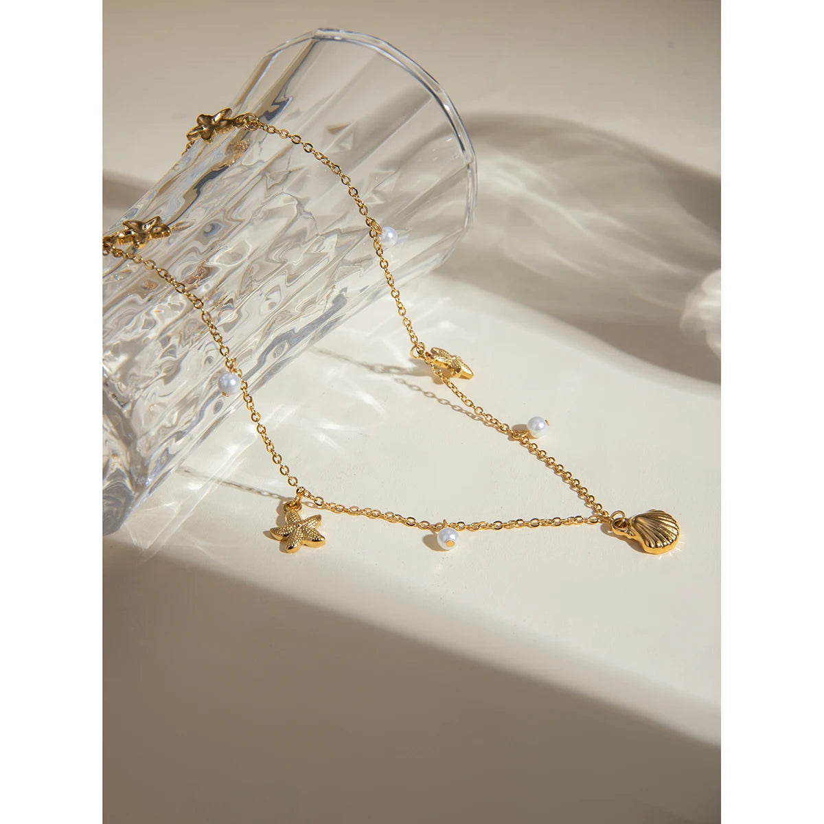 Minimalistic Sea Necklace