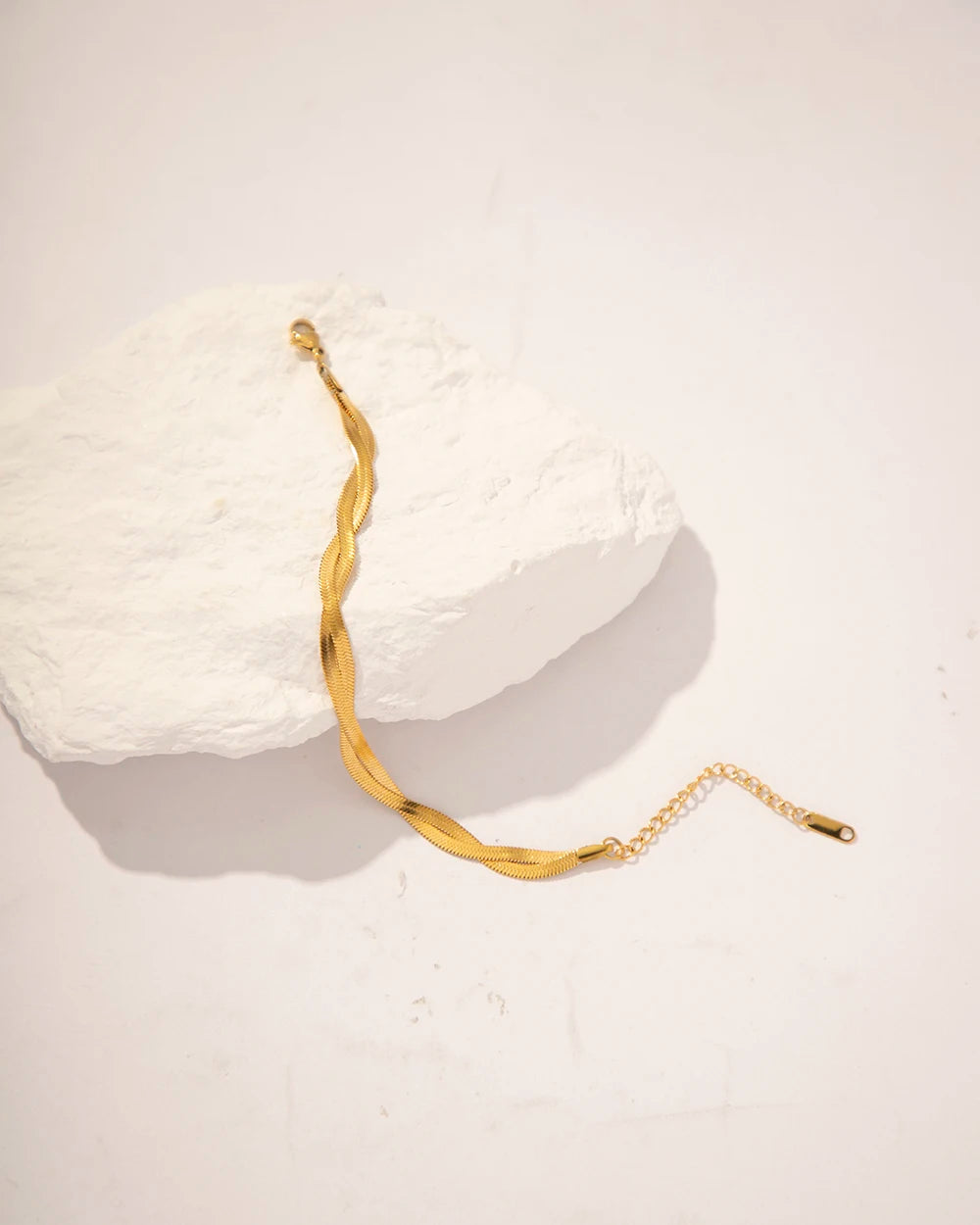 Gold Snake Chain Bracelet