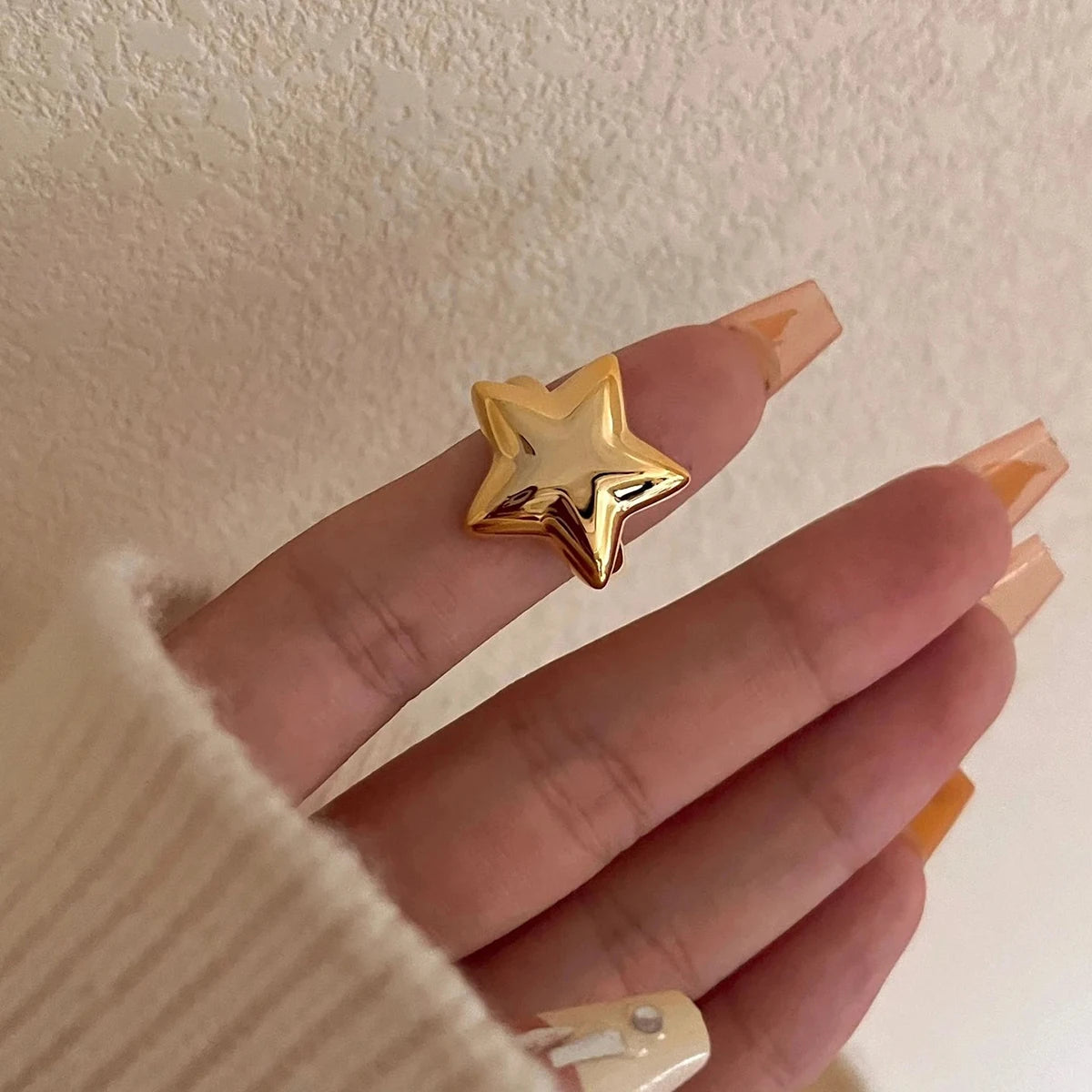 Geometric Star Ring