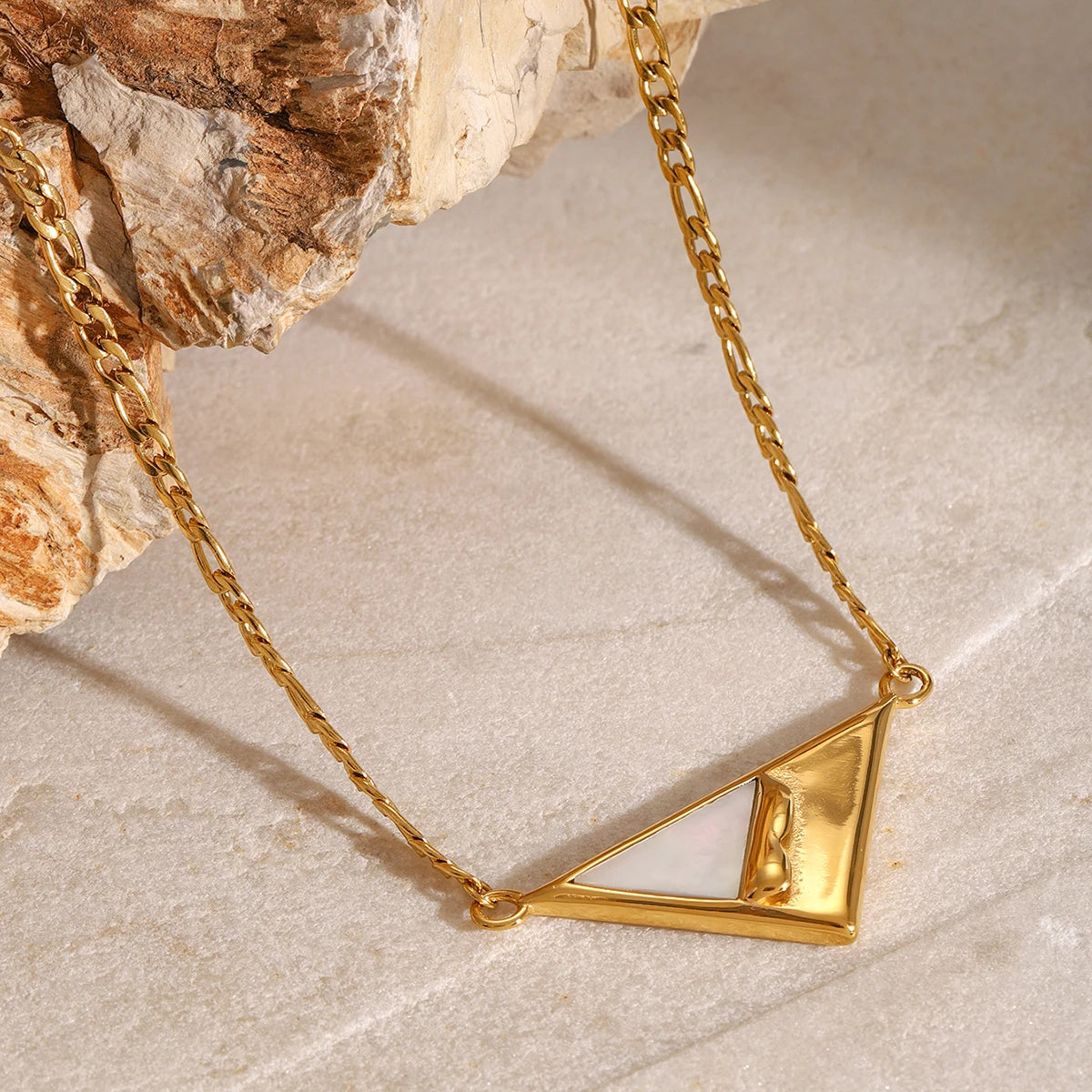 Triangular Notch Necklace