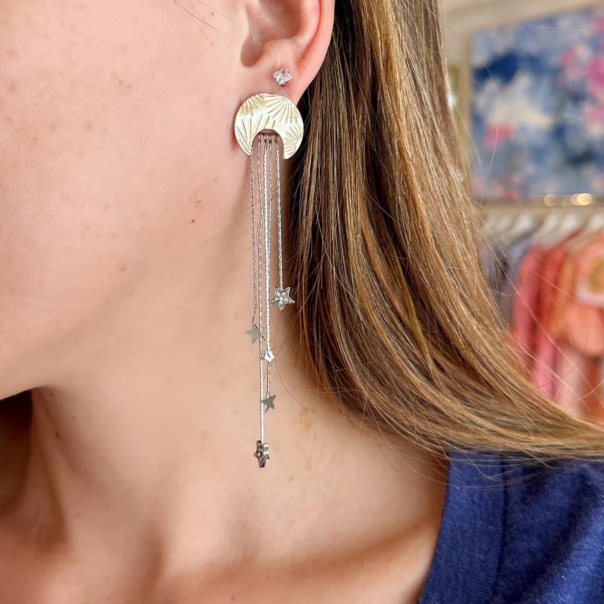Moonlight Star Earrings