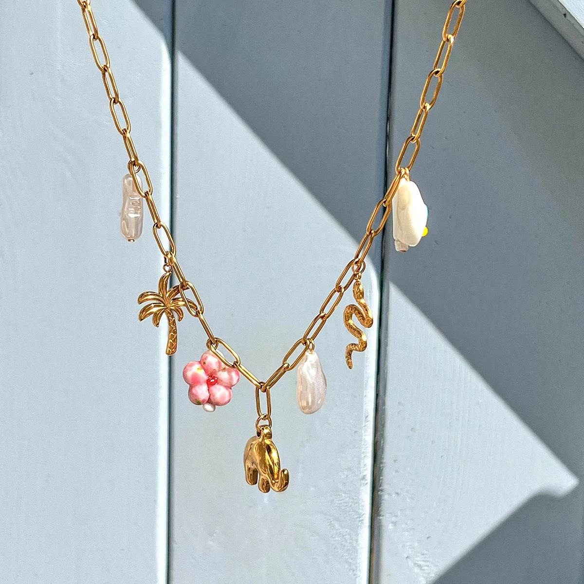 Multi Charm Necklace
