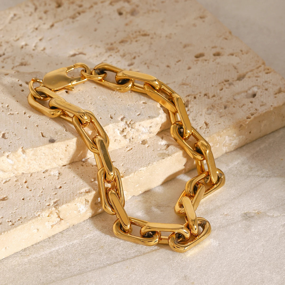 Paper Clip Chain Bracelet