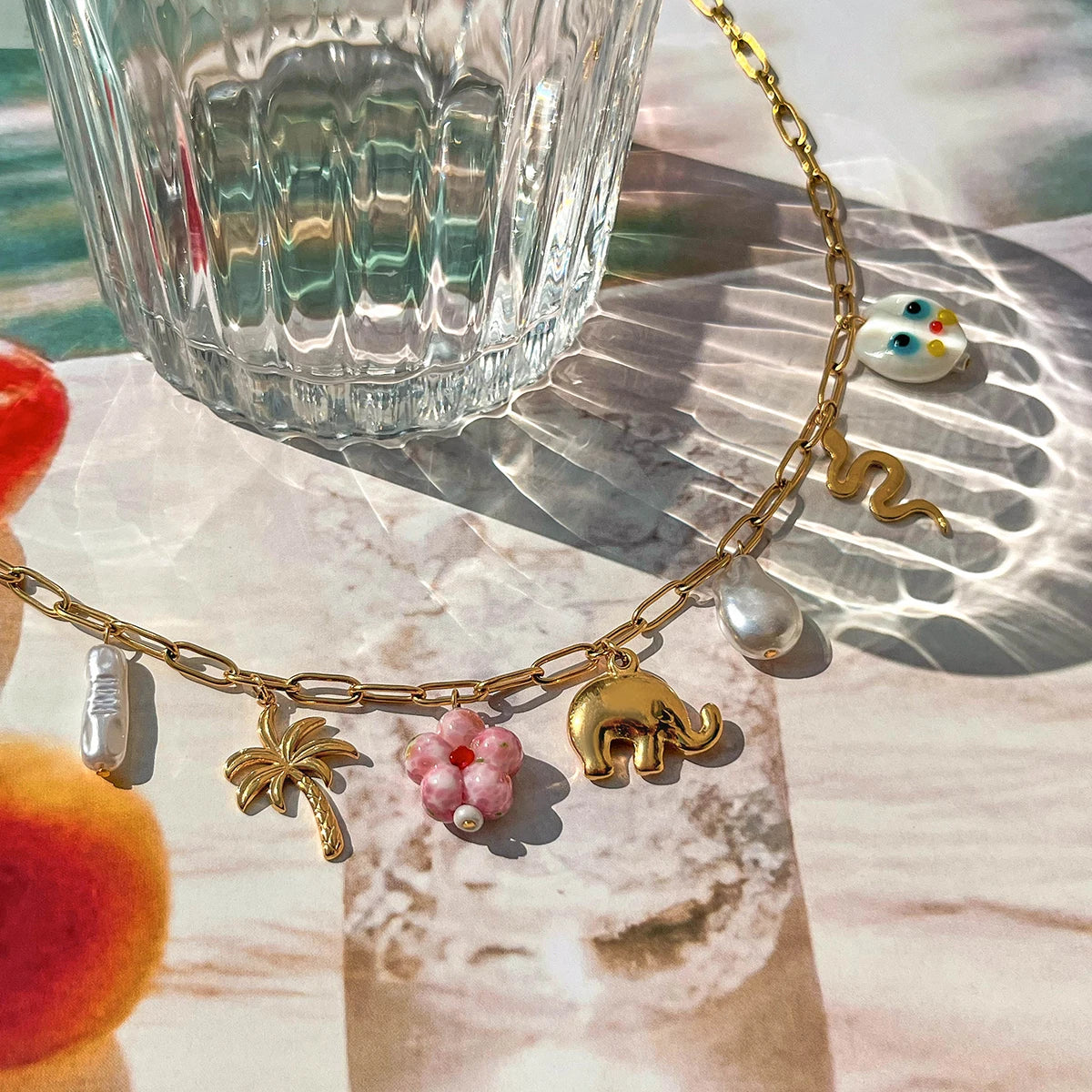 Multi Charm Necklace