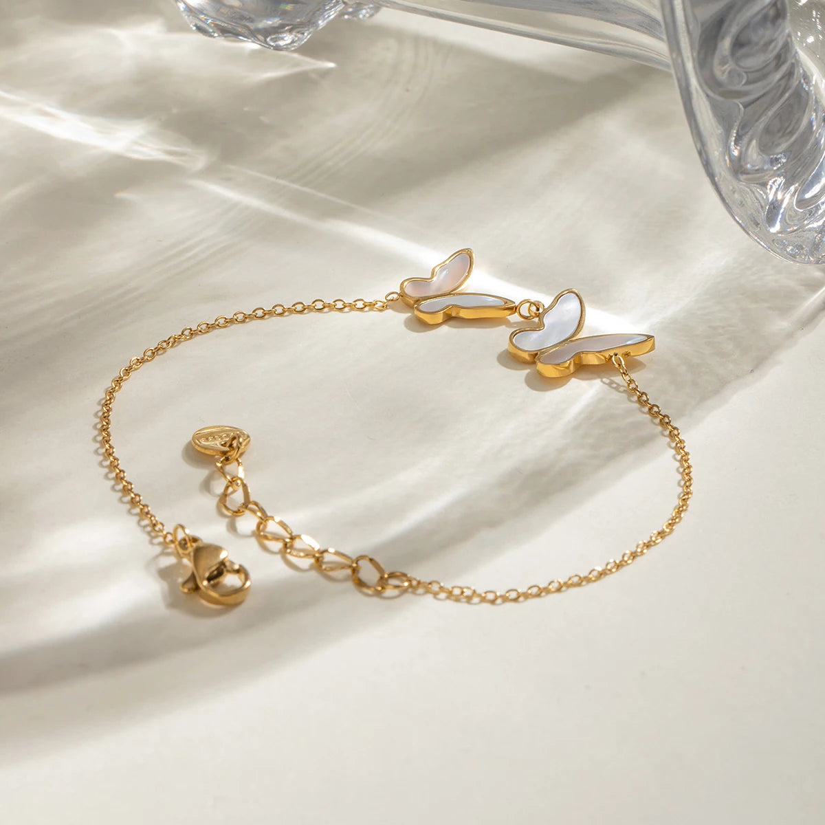 Shell Butterfly Bracelet