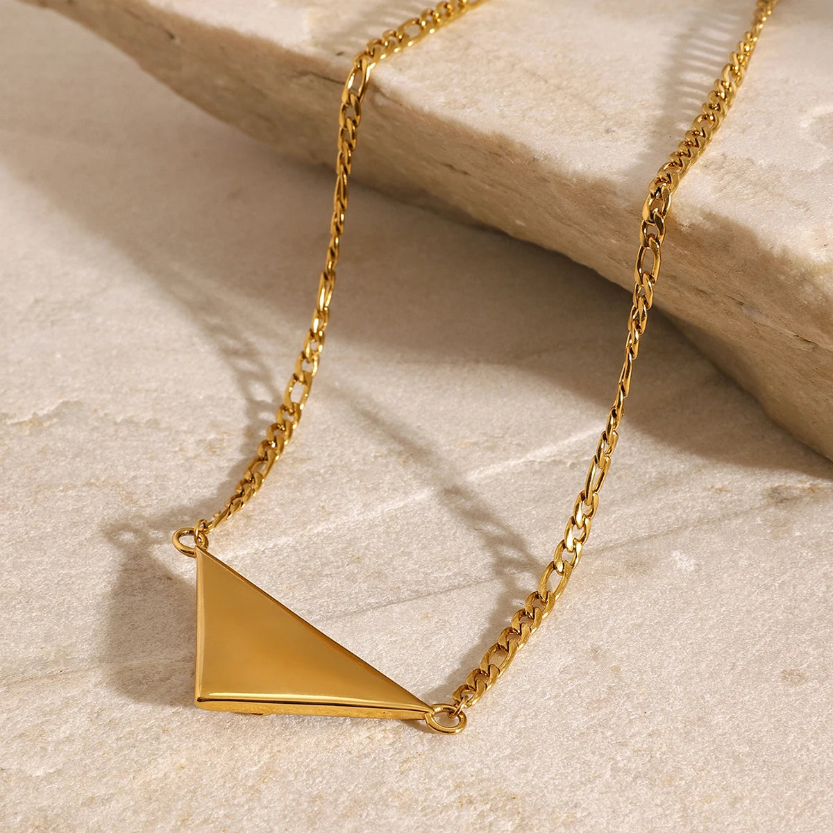 Triangular Notch Necklace