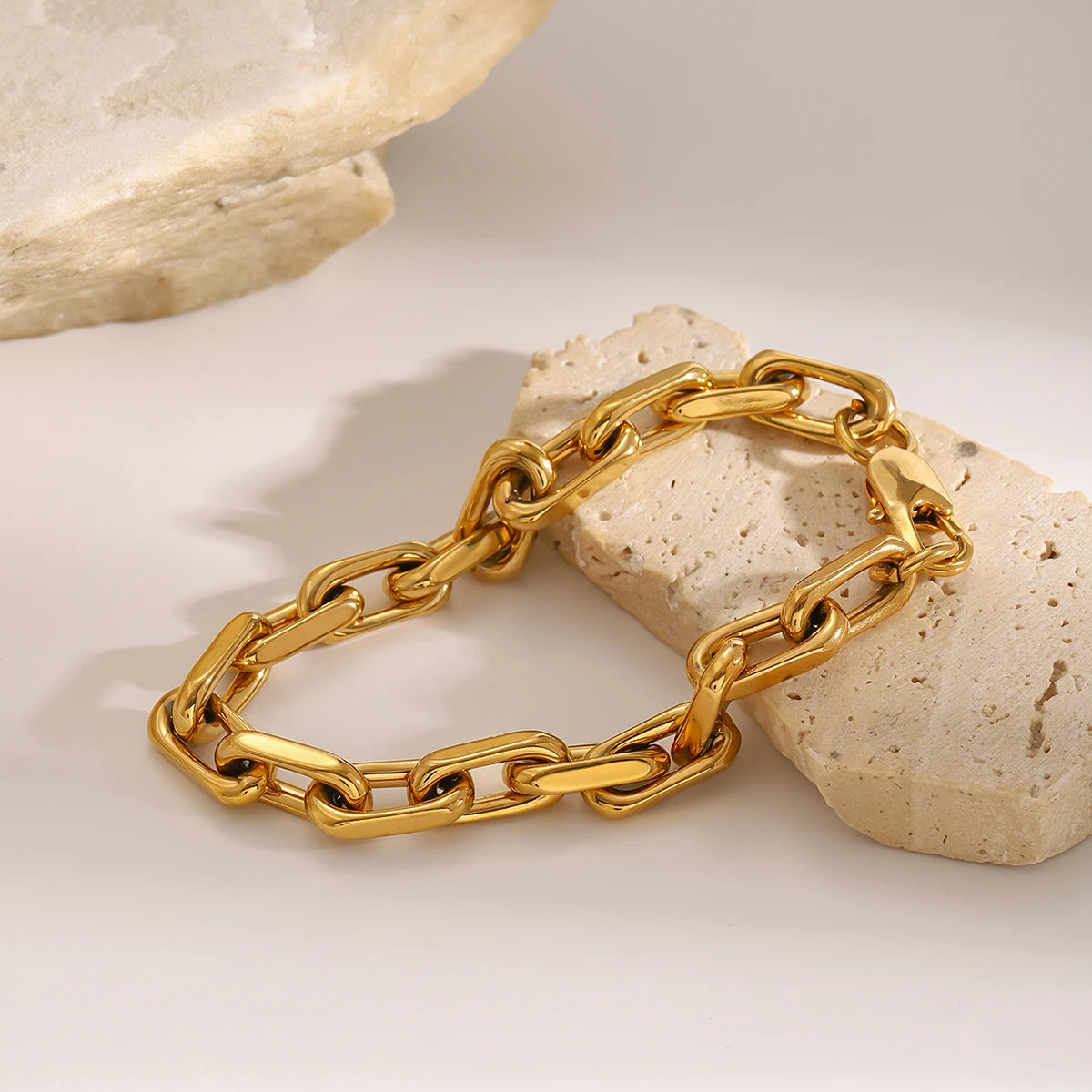 Paper Clip Chain Bracelet