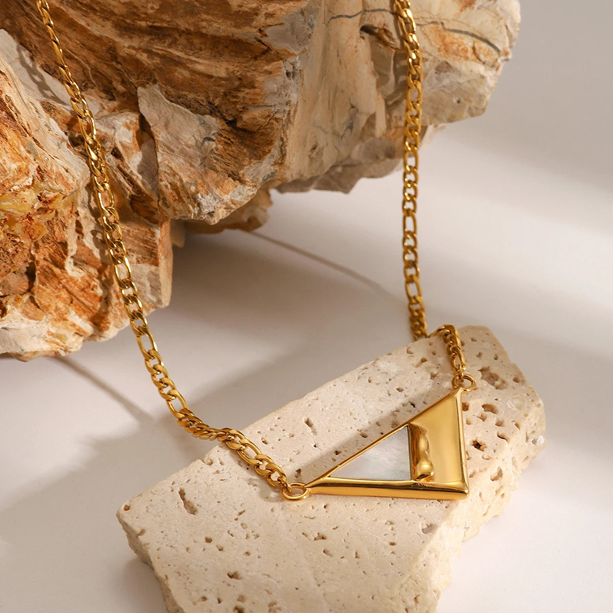 Triangular Notch Necklace