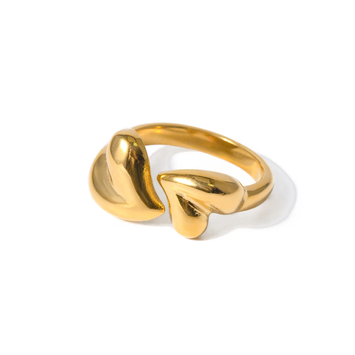 Double Heart Ring
