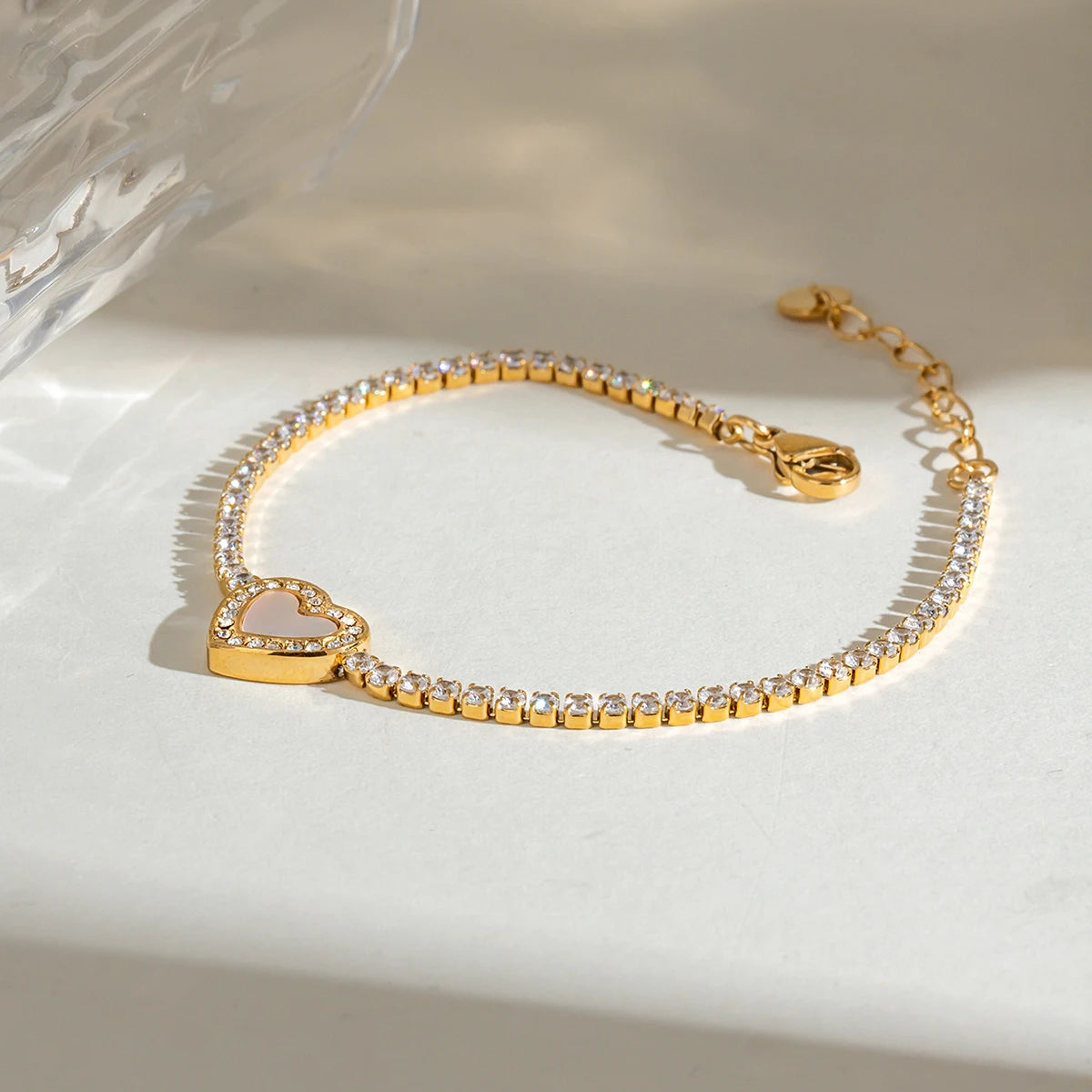 Heart Claw Chain Bracelet