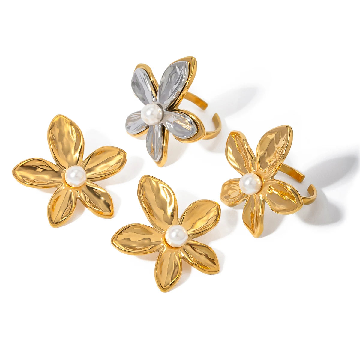 Beach Flower Ring