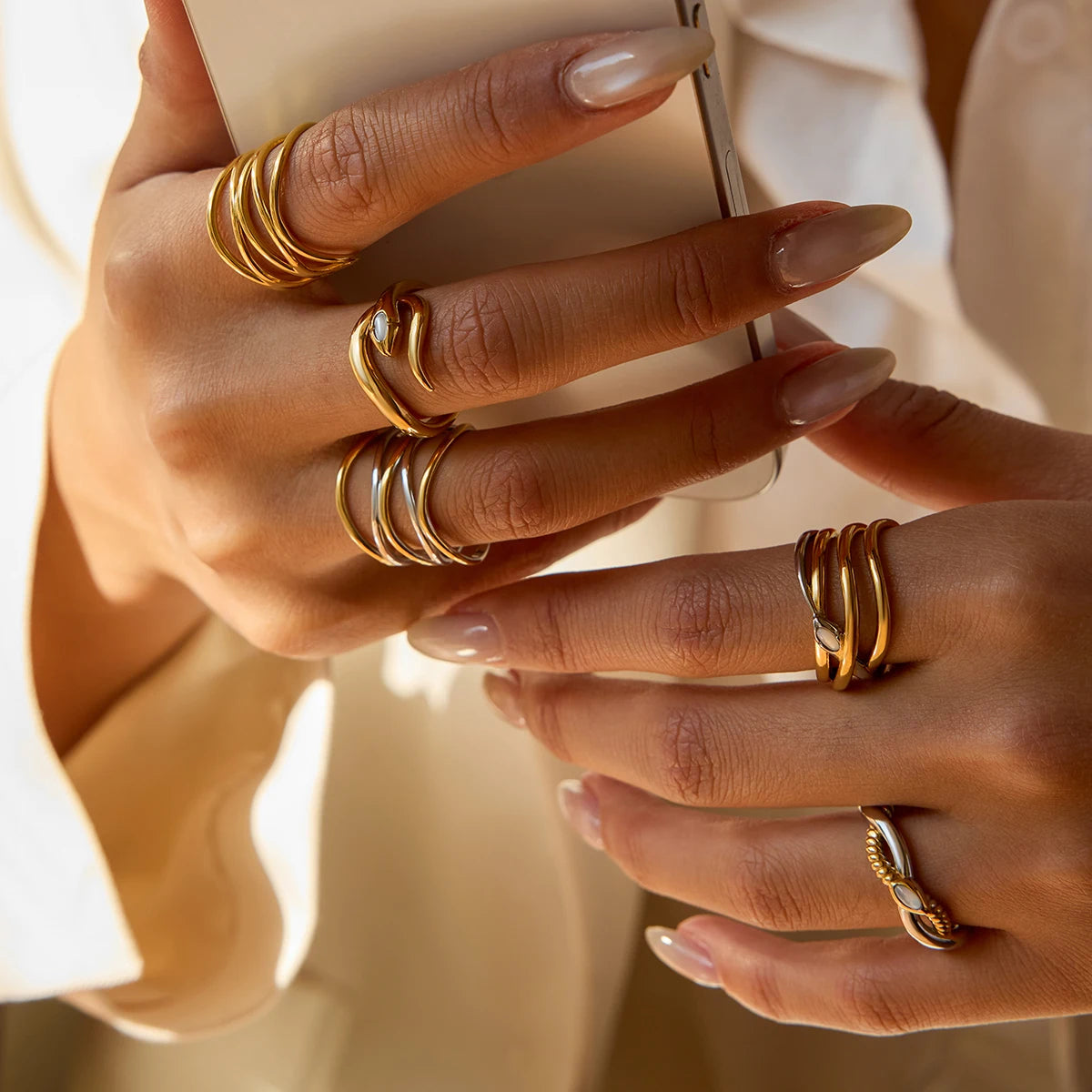 Multi layer Design Ring