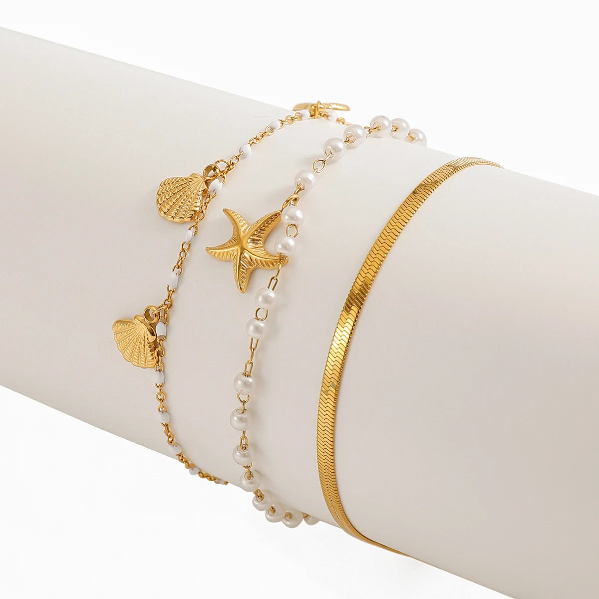 Ocean Style Multi Layer Bracelet Set