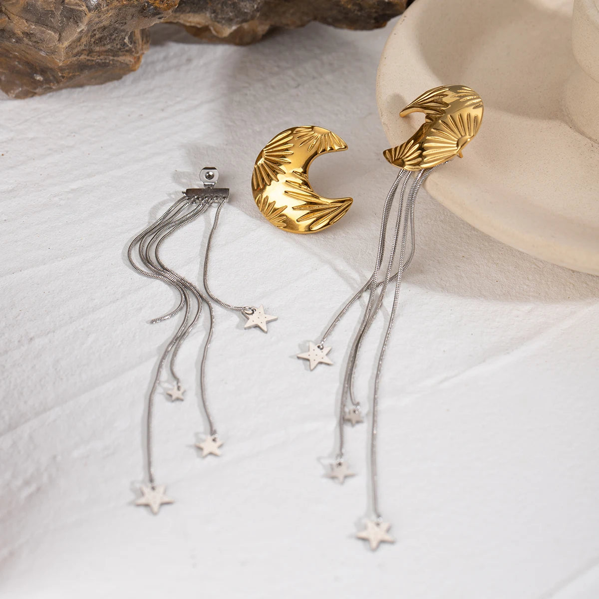 Moonlight Star Earrings