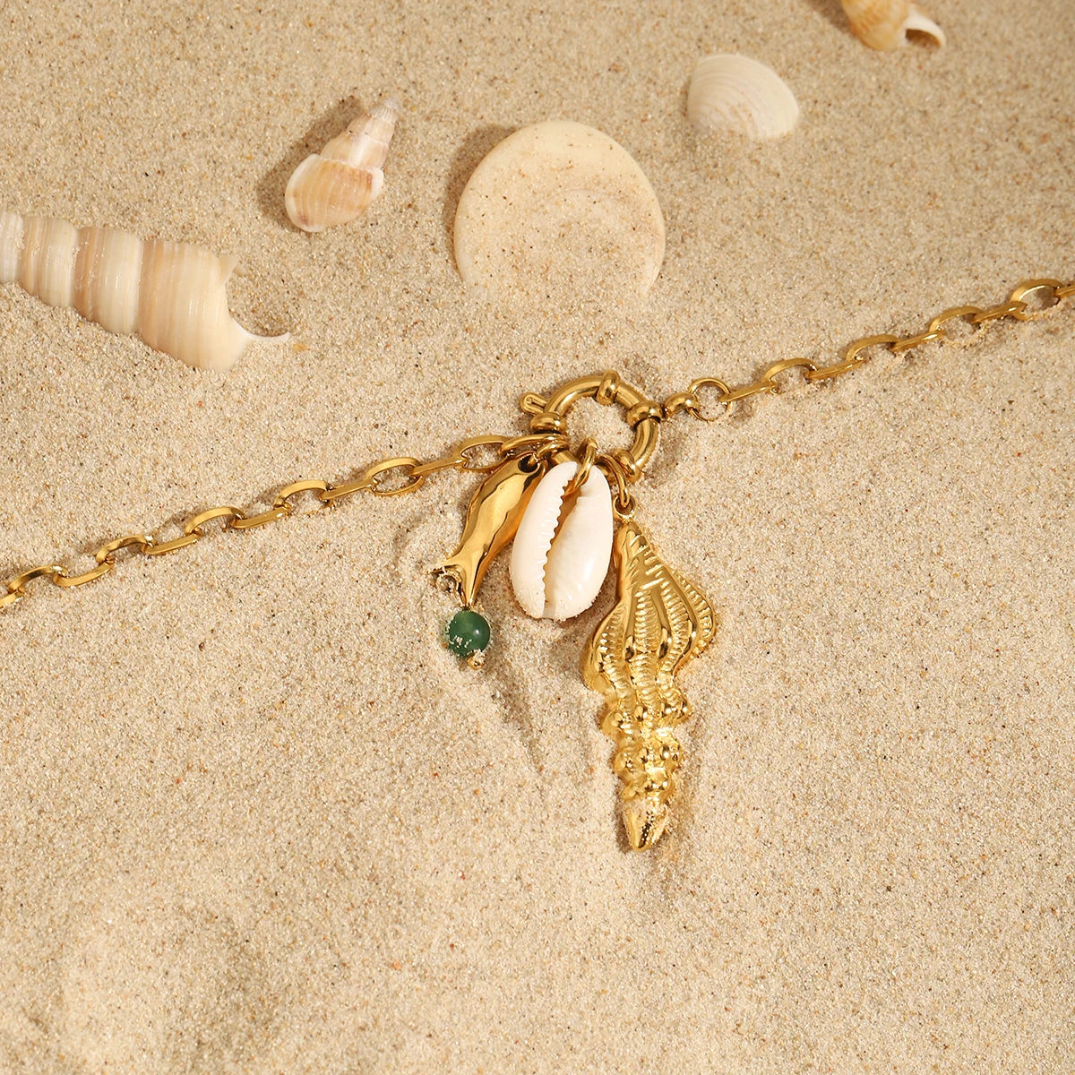 Sea Element Charm Necklace