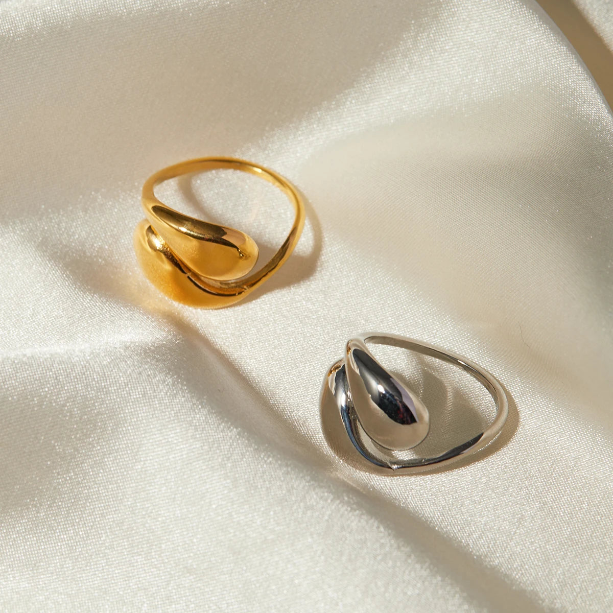Unique Water Drop Ring
