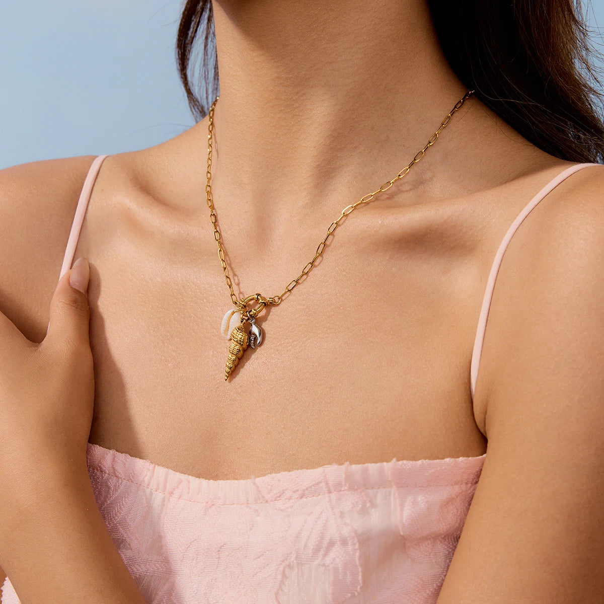 Sea Element Charm Necklace