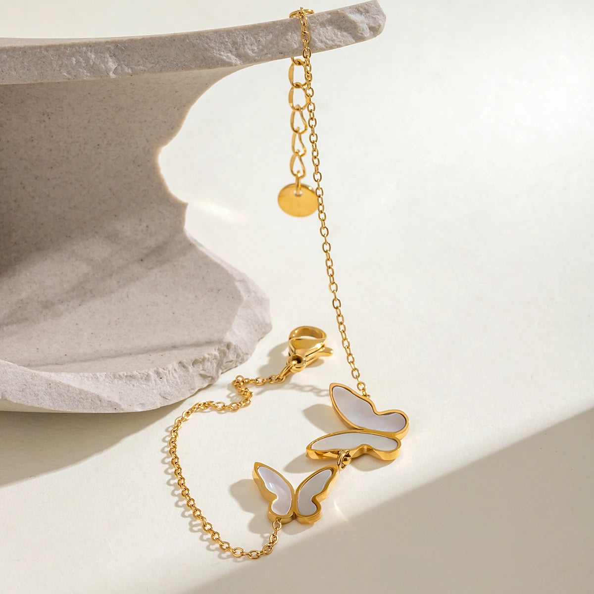 Shell Butterfly Bracelet