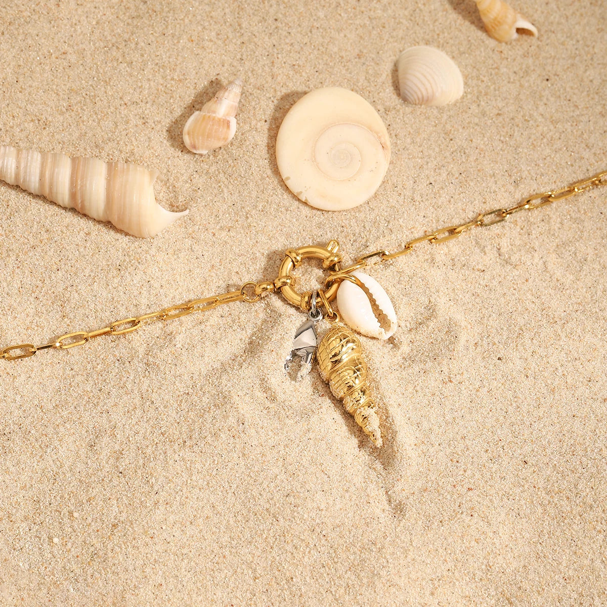 Sea Element Charm Necklace