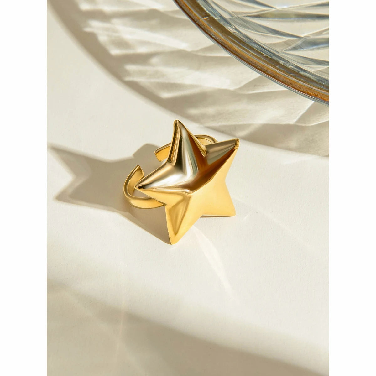 Geometric Star Ring