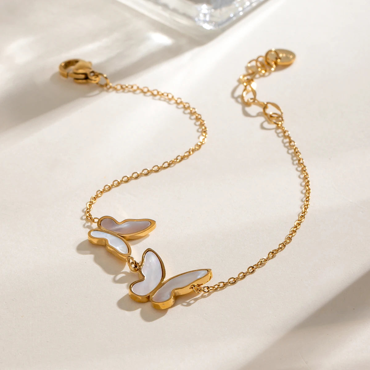 Shell Butterfly Bracelet