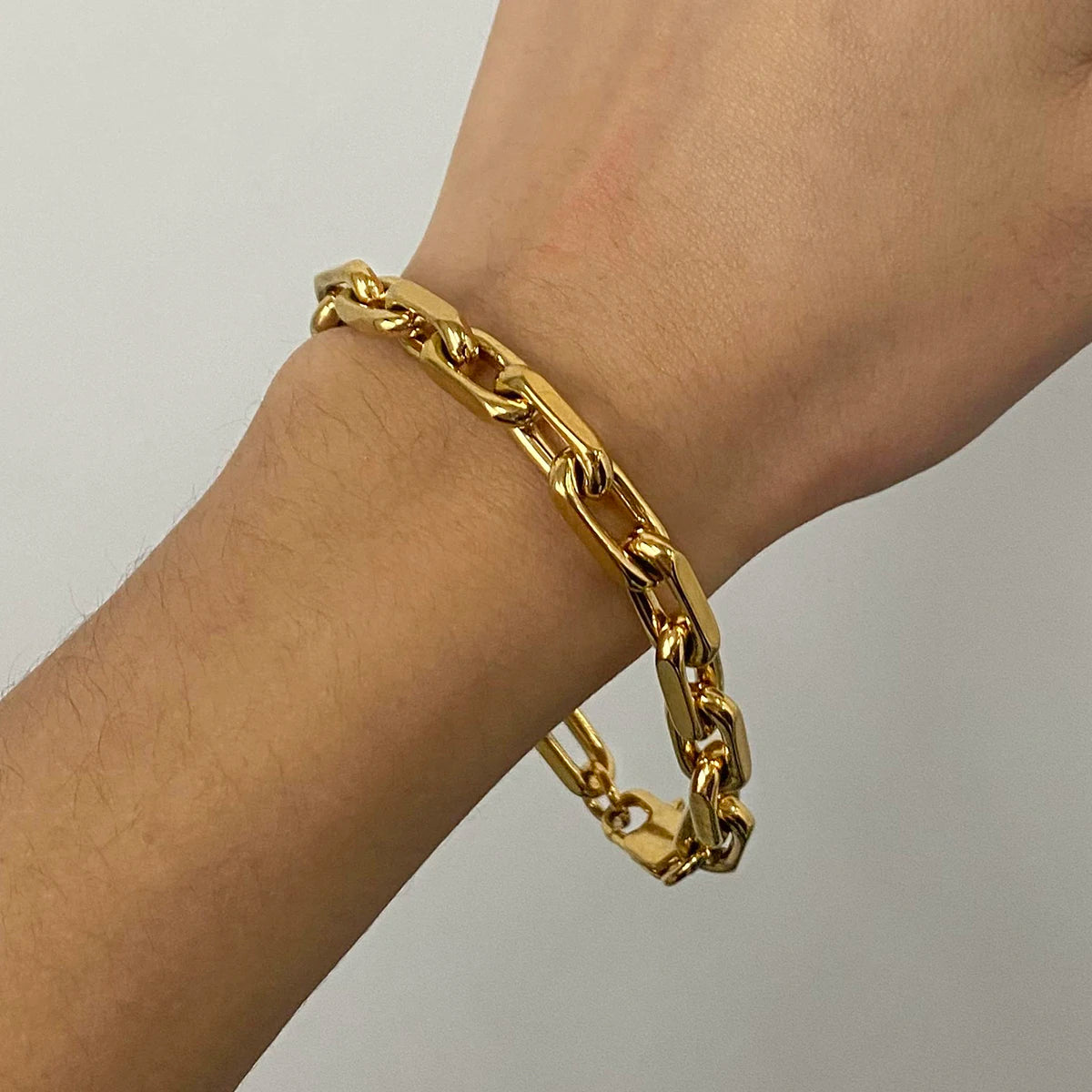 Paper Clip Chain Bracelet