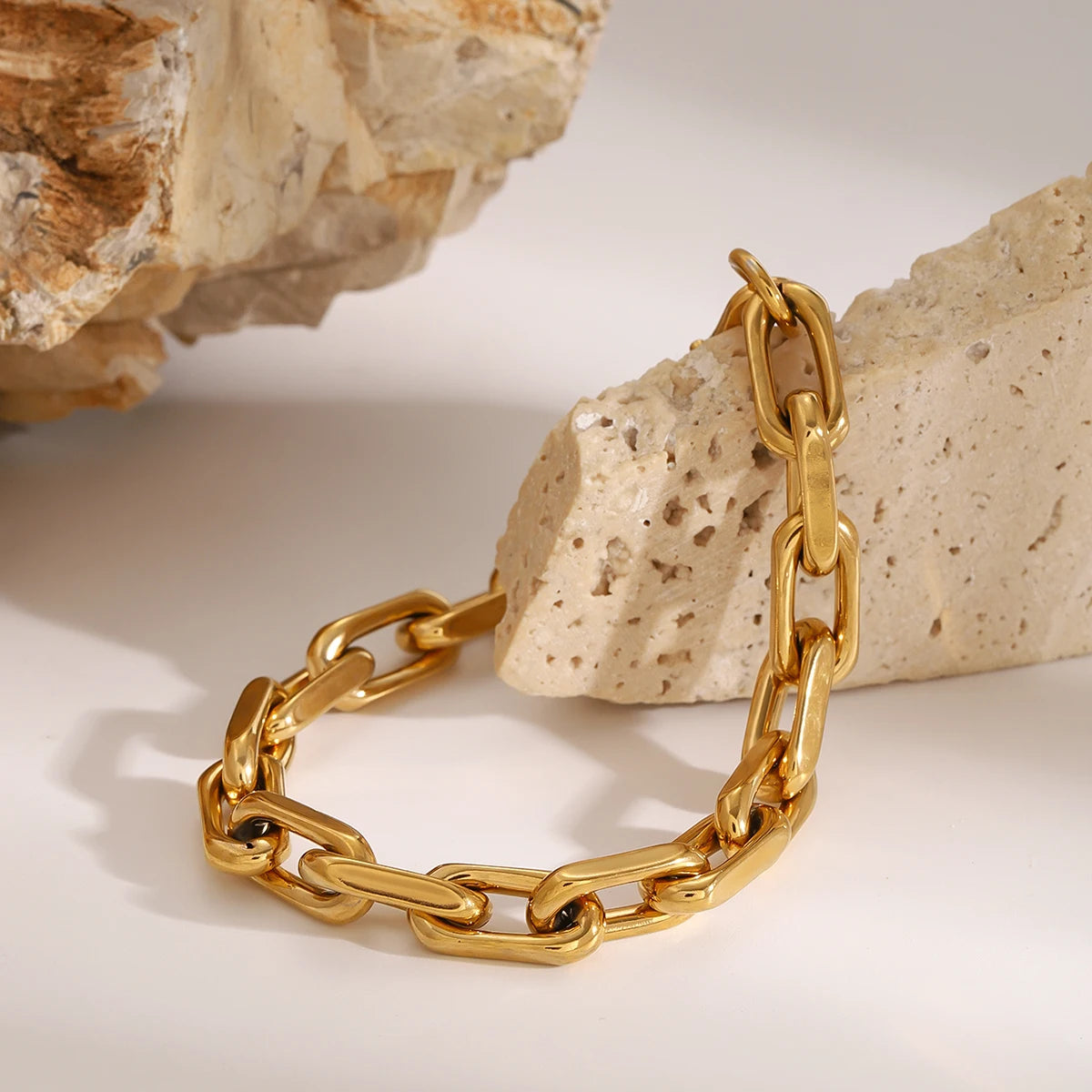 Paper Clip Chain Bracelet