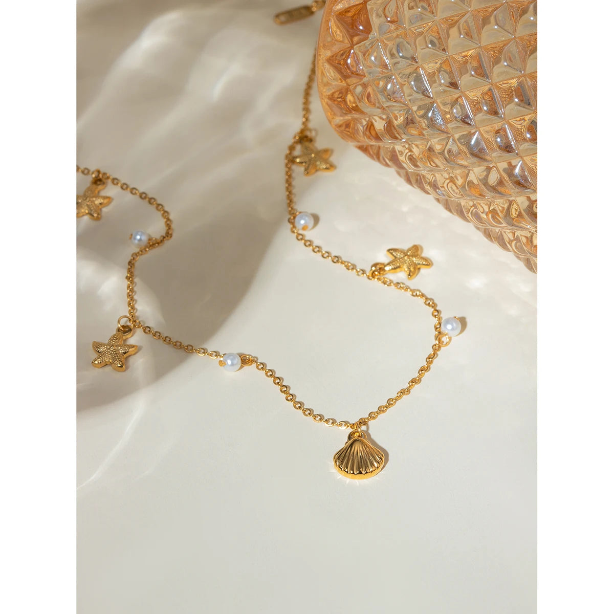 Minimalistic Sea Necklace