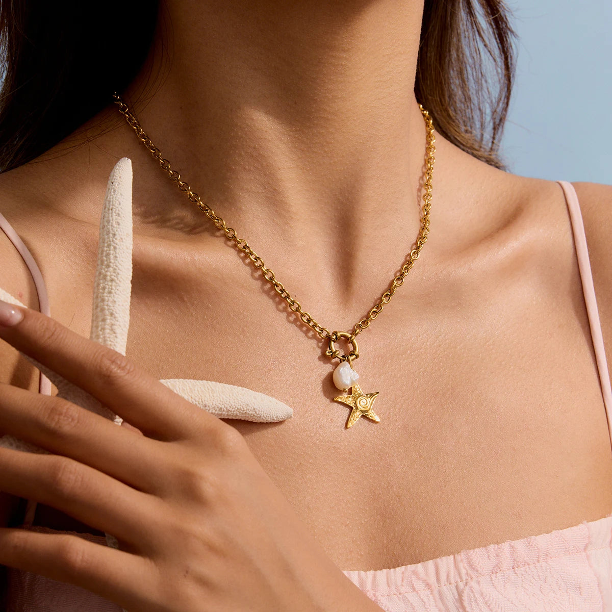 Sea Element Charm Necklace