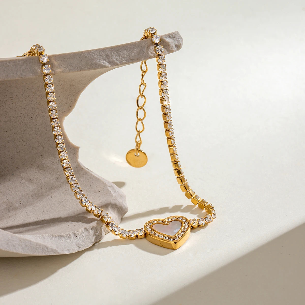 Heart Claw Chain Bracelet