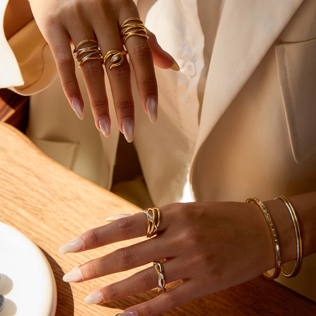 Multi layer Design Ring