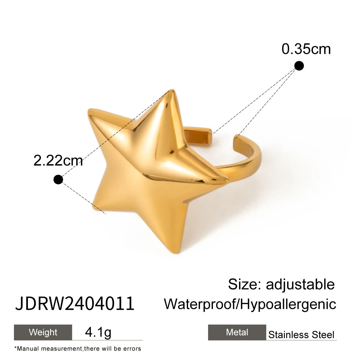 Geometric Star Ring