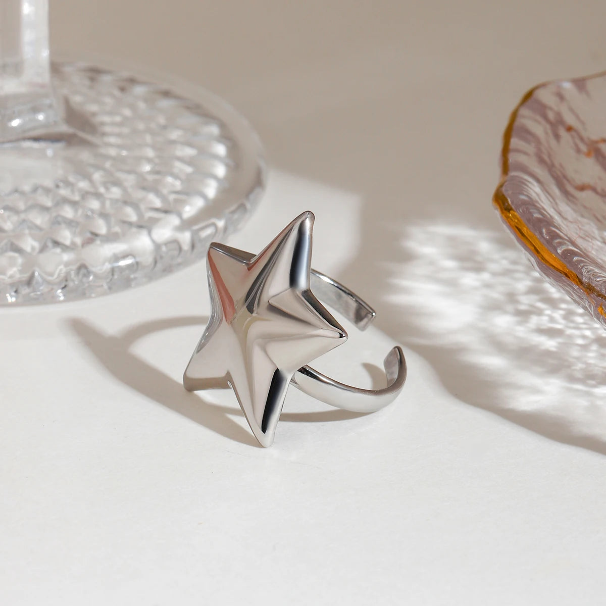 Geometric Star Ring