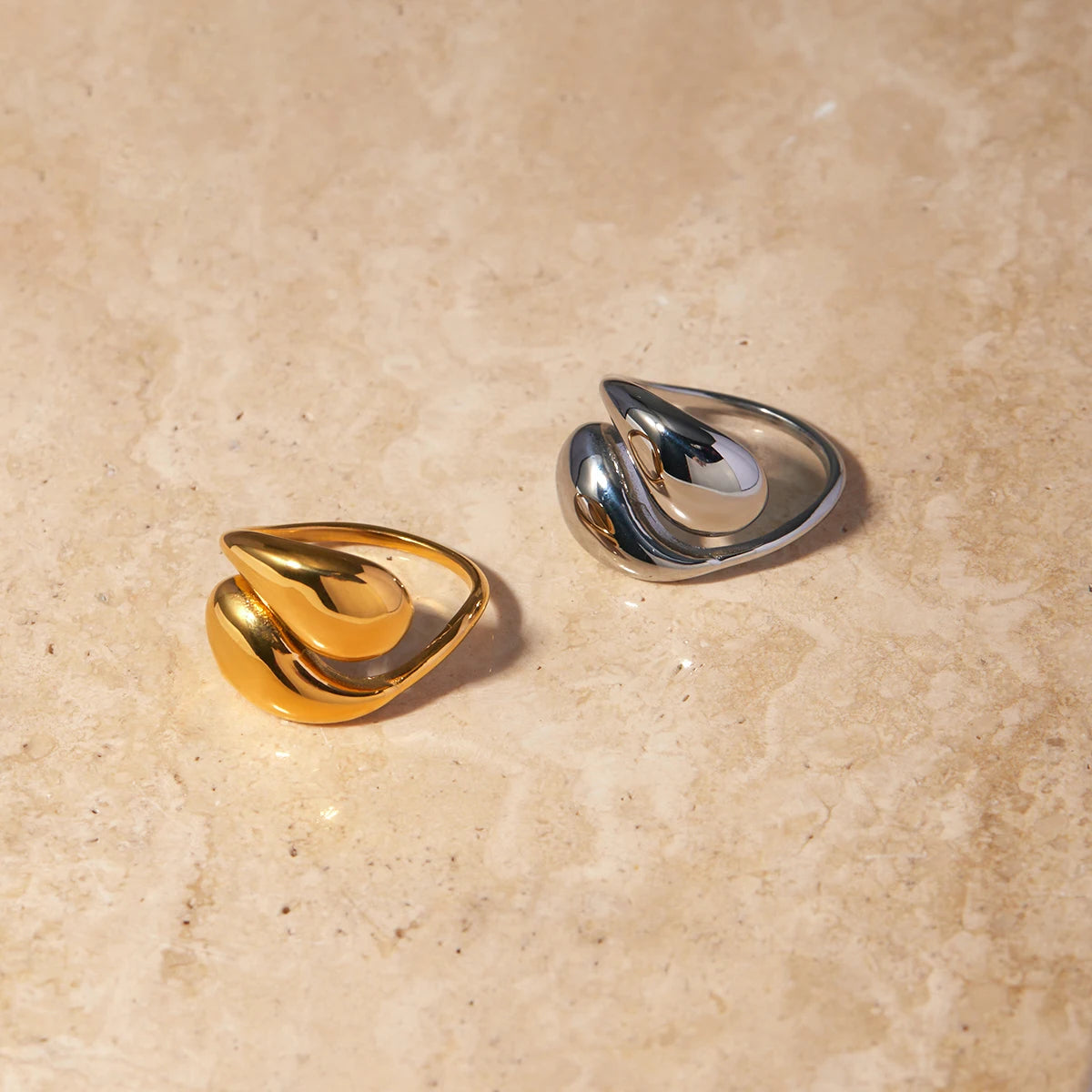 Unique Water Drop Ring