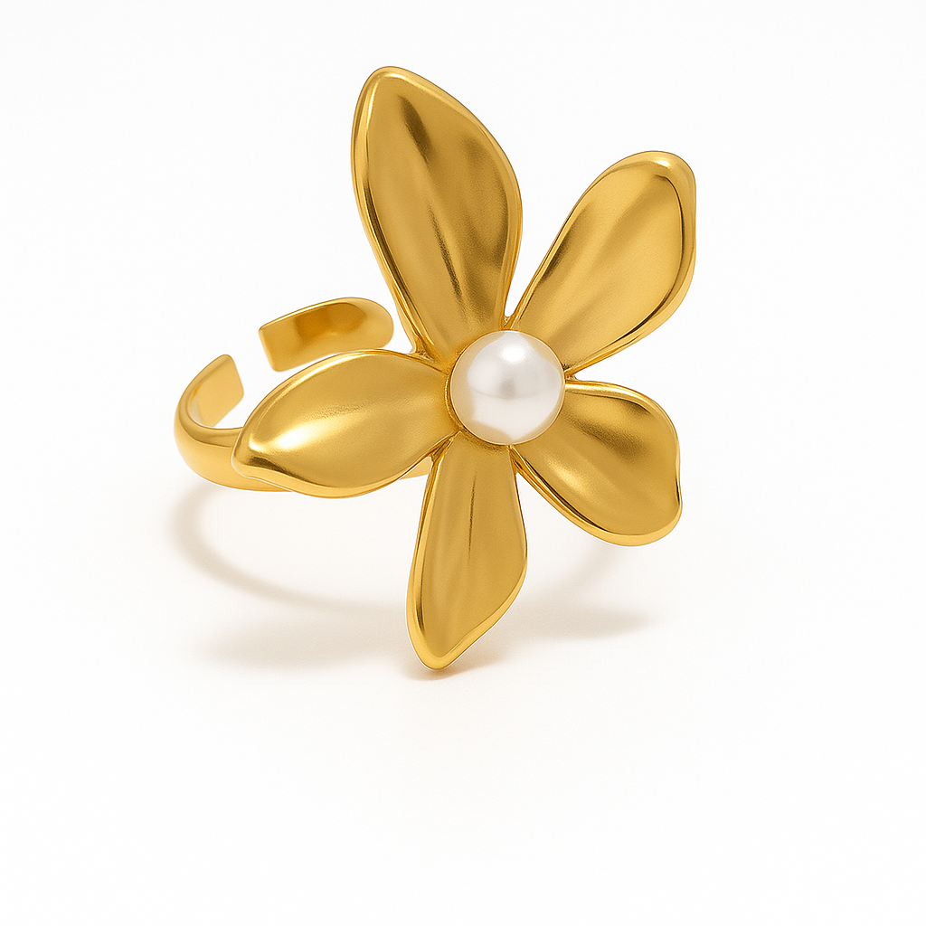 Beach Flower Ring