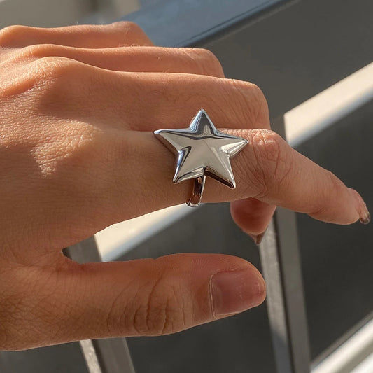 Geometric Star Ring
