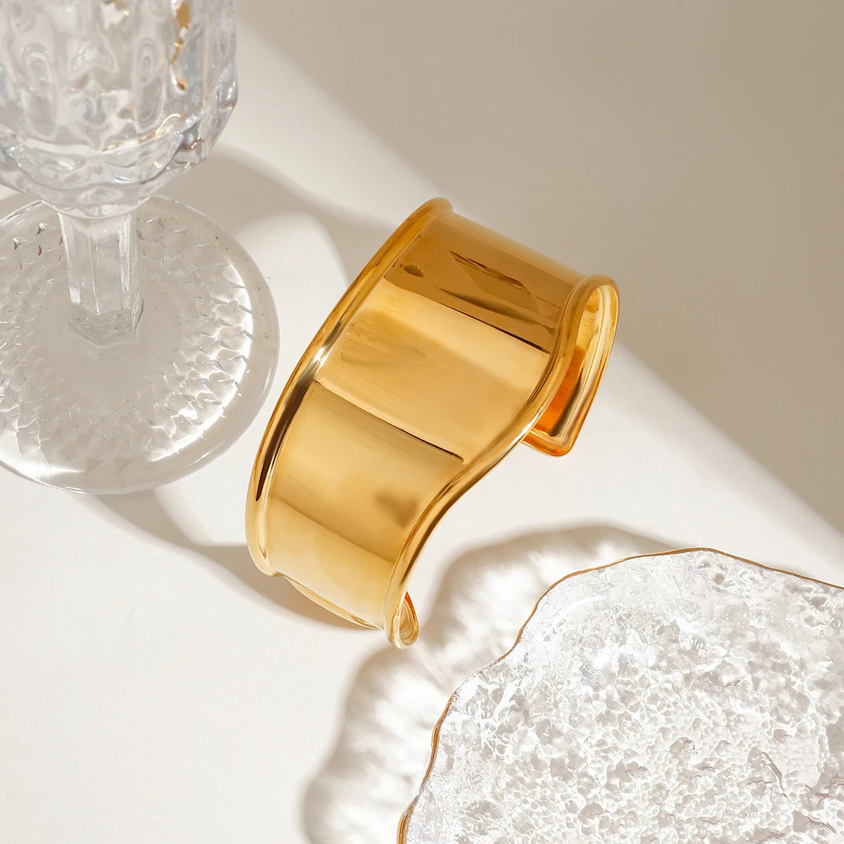 Large Spiral Open Bangle